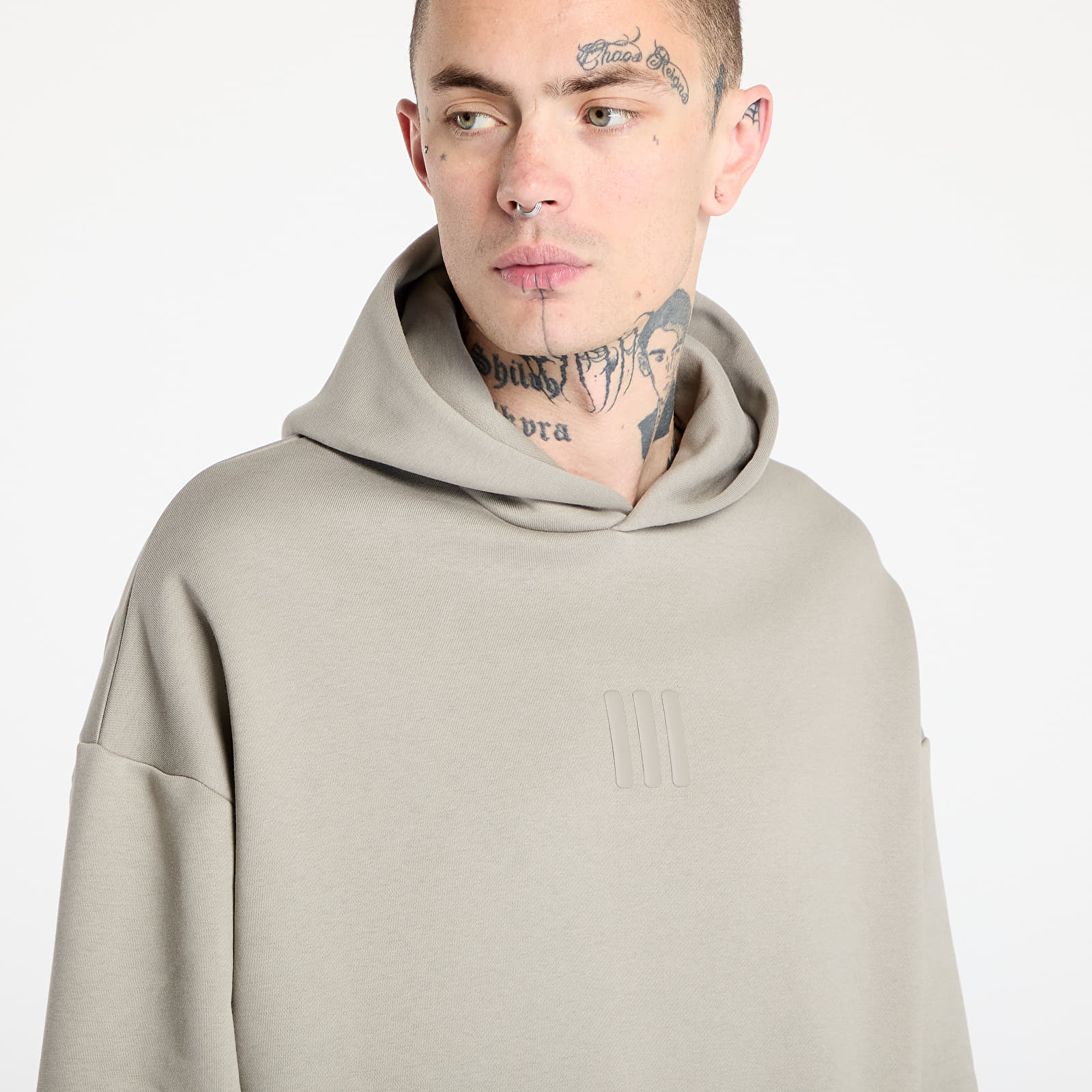 Mikinas ar kapuci un sporta krekli adidas x Fear Of God Athletics Fleece Hoodie Putty Beige