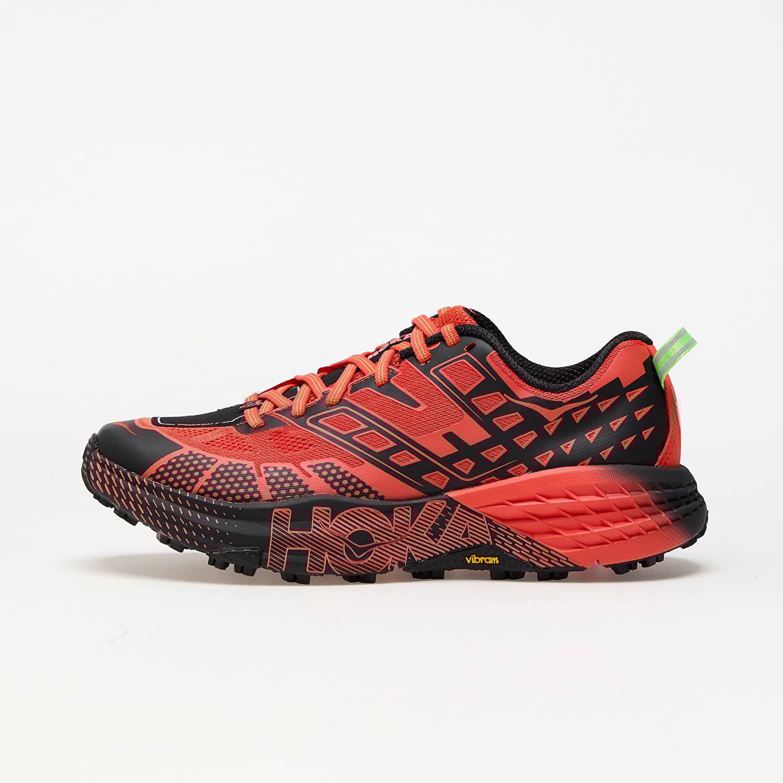Lenkkarit Hoka® U Speedgoat 2 Low Tomato/ Electric Green EUR 46 2/3