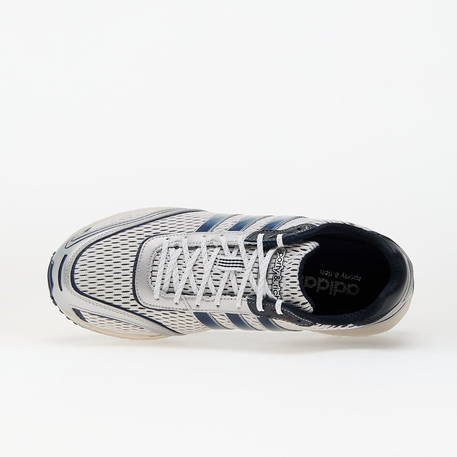Sieviešu apavi adidas x Sporty & Rich Adizero Adios Ftw White/ Collegiate Navy/ Cloud White