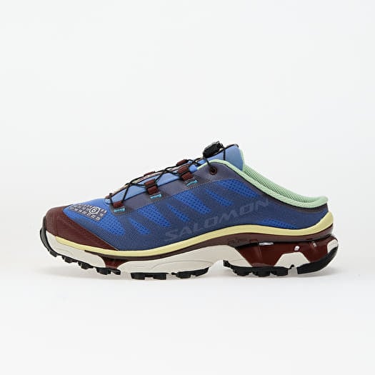MM6 x Salomon XT-4 Mule Ultramarine/ Rum Raisin/ Yellow Irirs