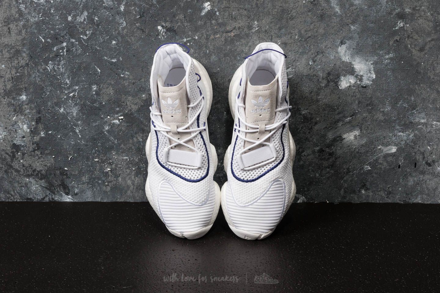 Férfi cipők adidas Crazy BYW LVL I Ftw White/ Ftw White/ Real Purple