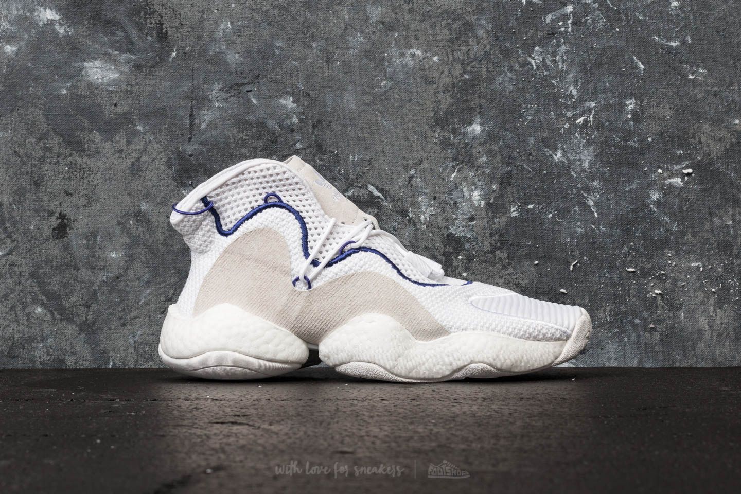 Men s shoes adidas Crazy BYW LVL I Ftw White Ftw White Real Purple Footshop