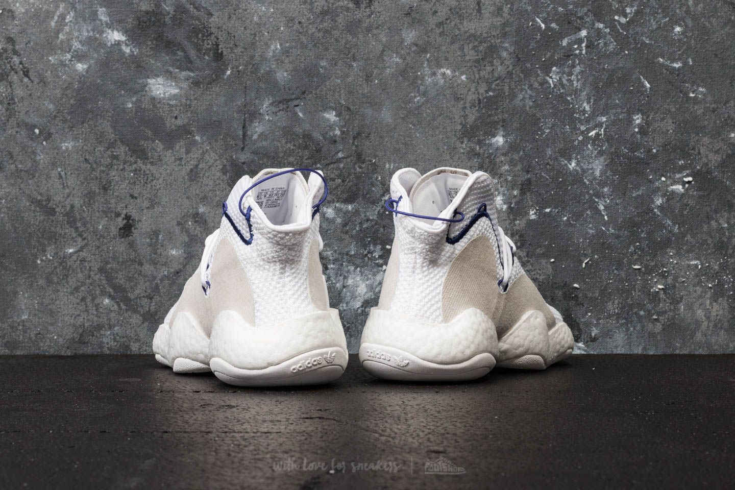 Férfi cipők adidas Crazy BYW LVL I Ftw White/ Ftw White/ Real Purple
