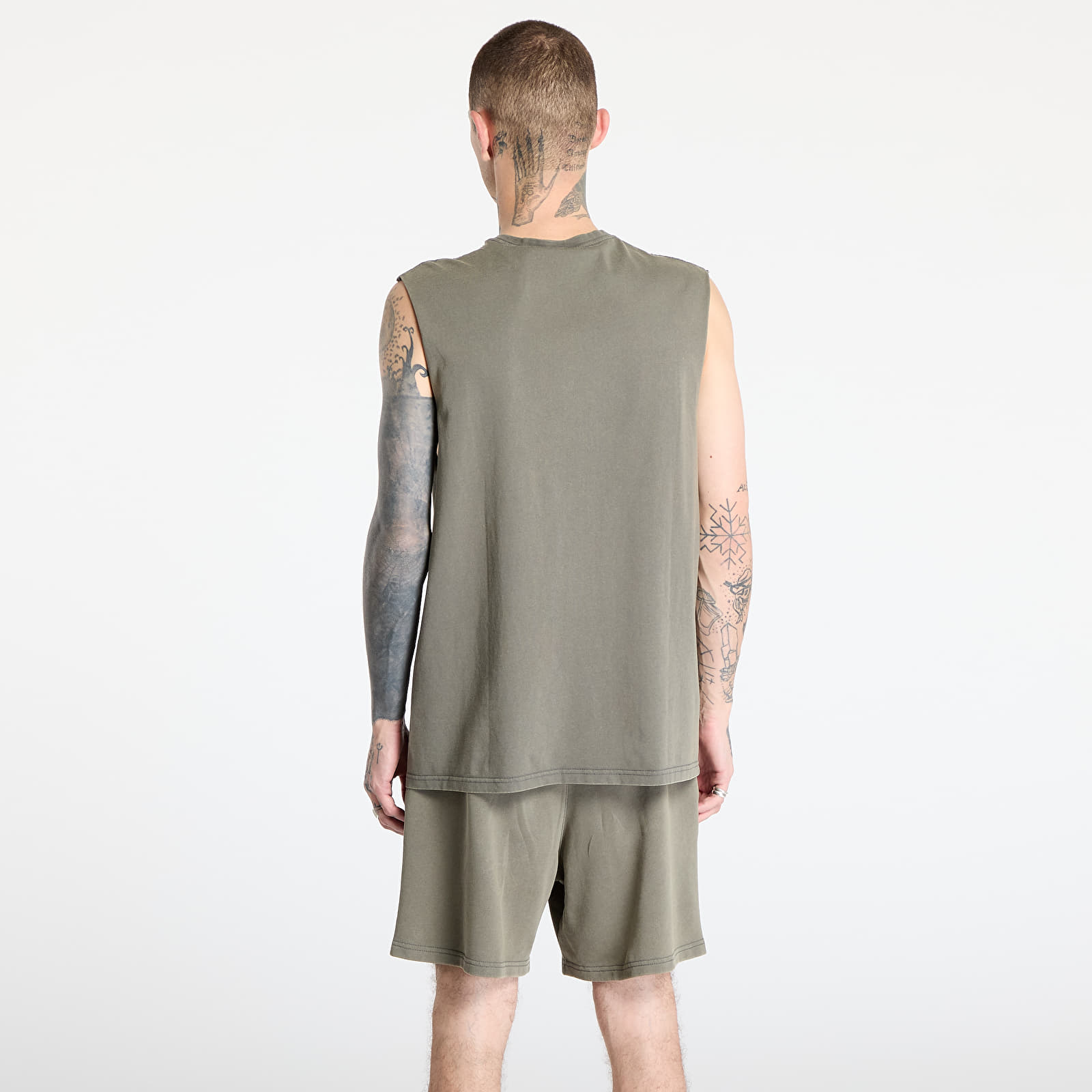 Vests New Era Los Angeles Lakers Washed Sleeveless Tee UNISEX Ahg