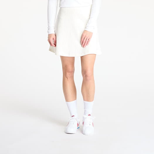 Nike Sportswear Chill Knit Women's Ribbed Mini Skirt Sail/ Sail