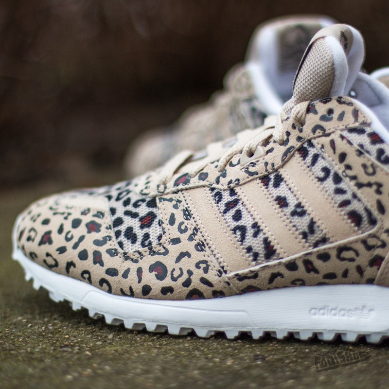 Adidas zx 700 leopard trainers clearance