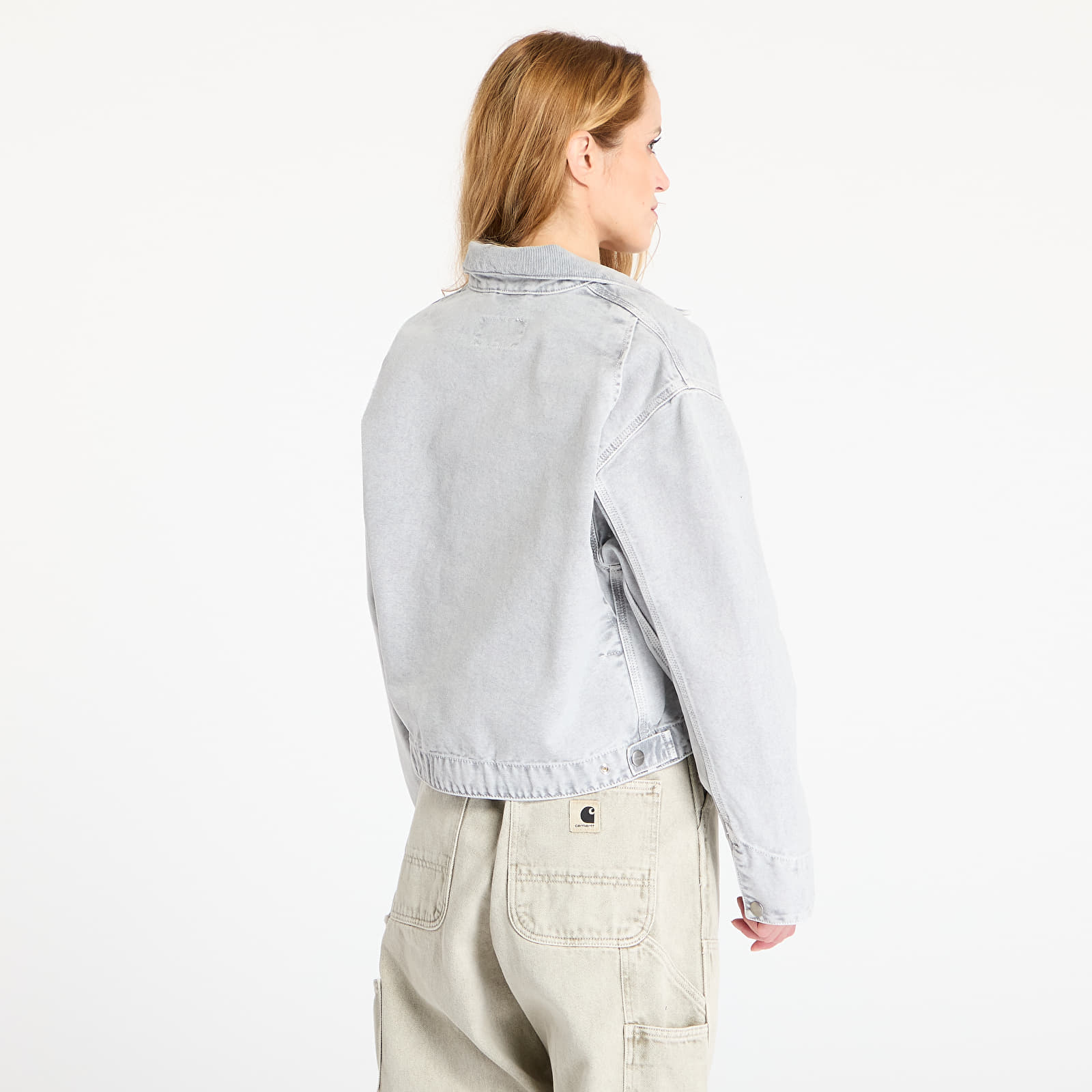 Női kabátok Carhartt WIP W' Emery Jacket Black/ Black Chalk Wash