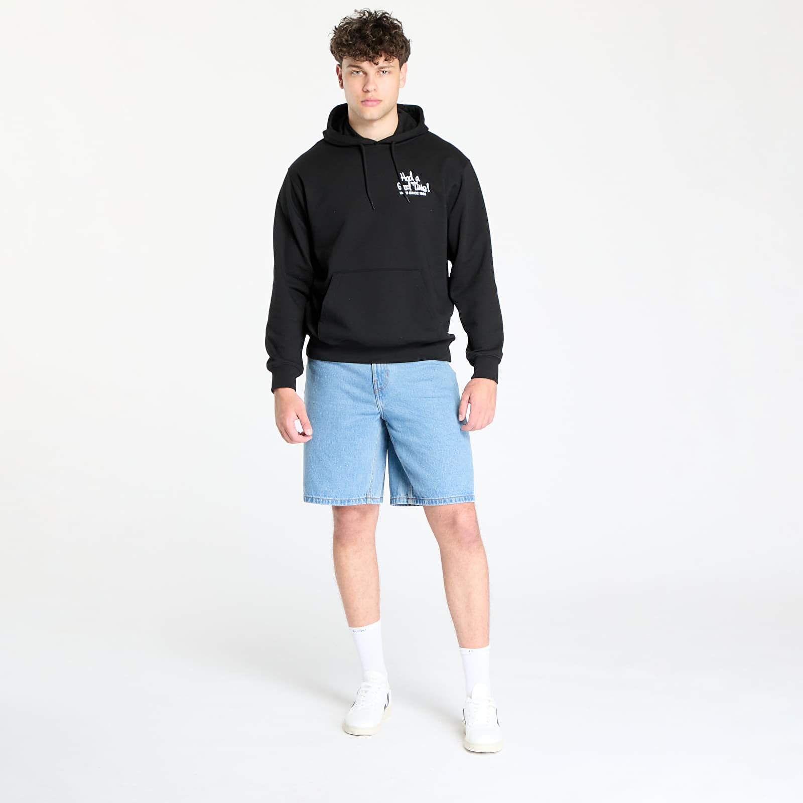 Men's hoodies Vans Good Times Pullover Black