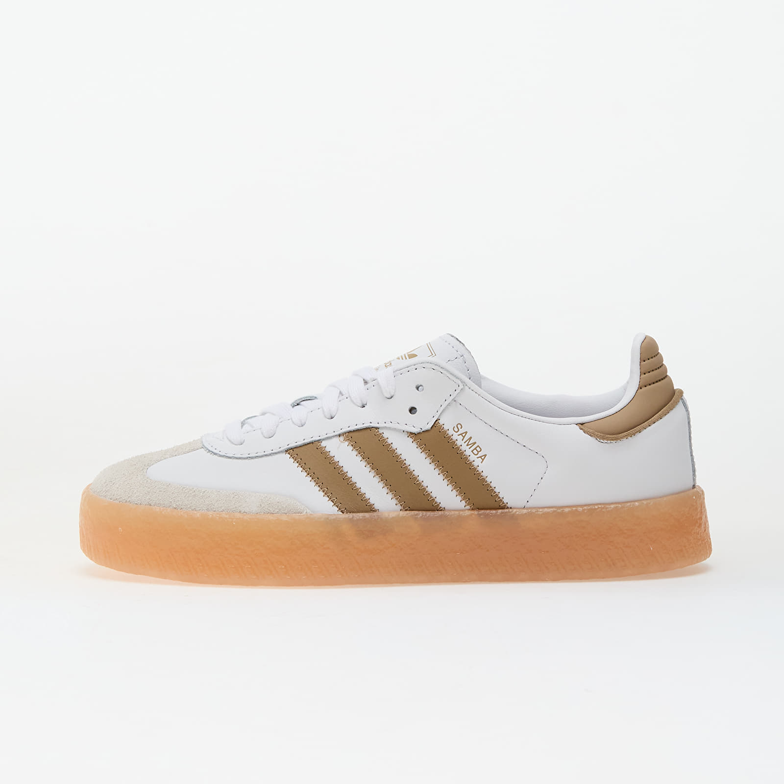 Încălțăminte și sneakerși pentru femei adidas Sambae W Ftw White/ Off White/ Cardboard