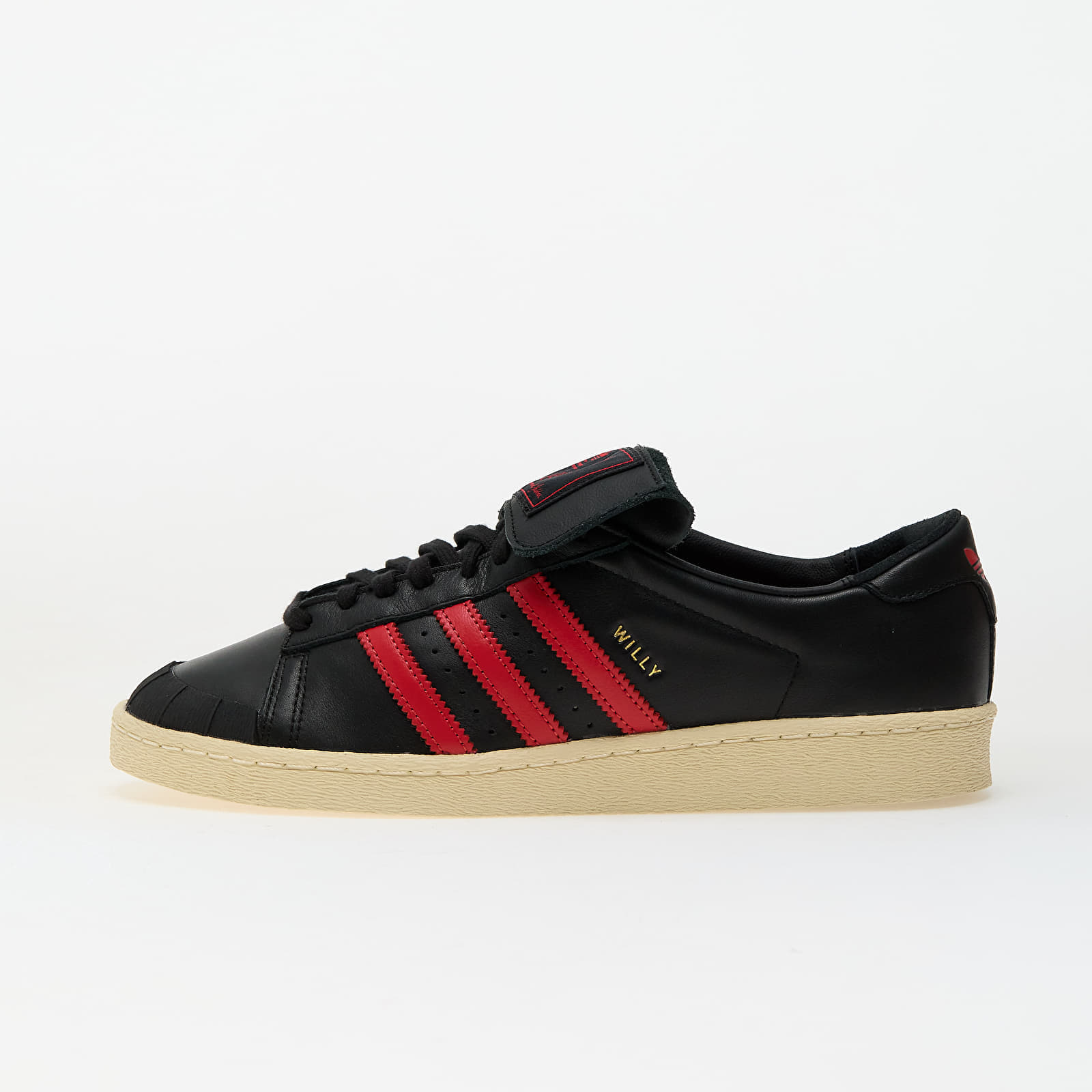 Levně Tenisky adidas Chavarria Jabbar Lo Core Black/ Core Black/ Red