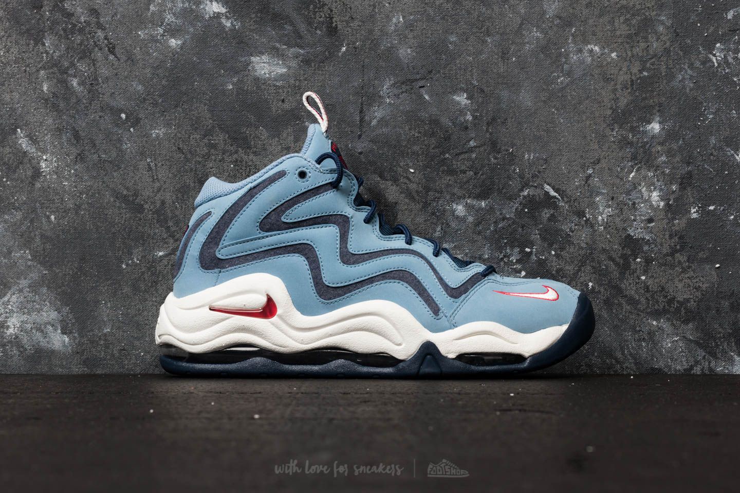 Pippen shoes red top