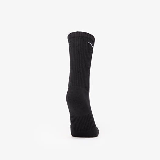 nike dri fit cushion crew socks black