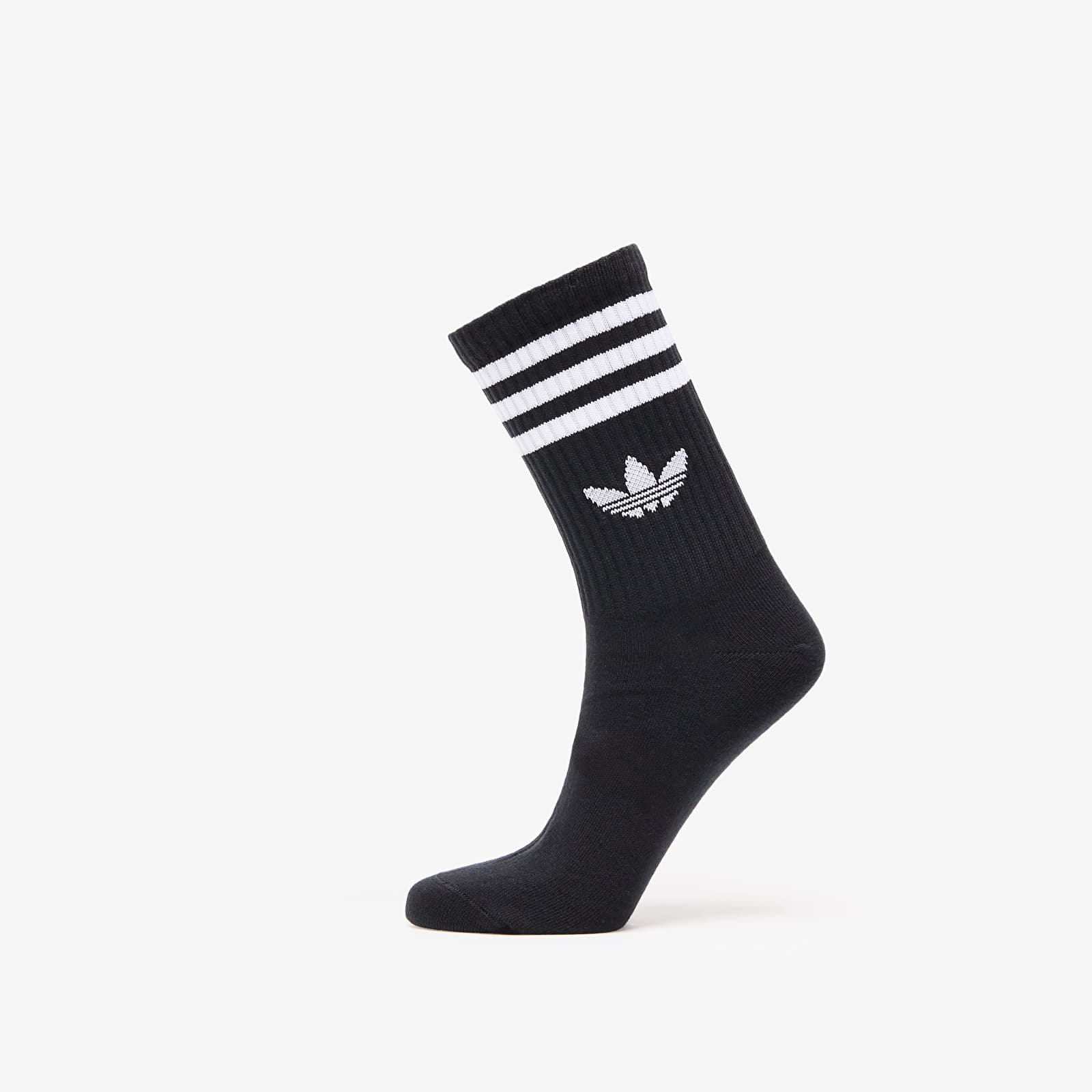 Ponožky adidas 3 Stripes Crew Sock 3-Pack Black/ Black/ Black