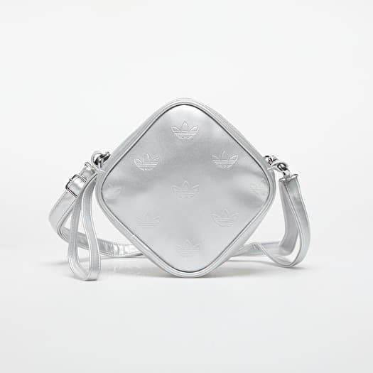Geantă adidas Adicolor Diamond Shaped Bag Silver Metallic