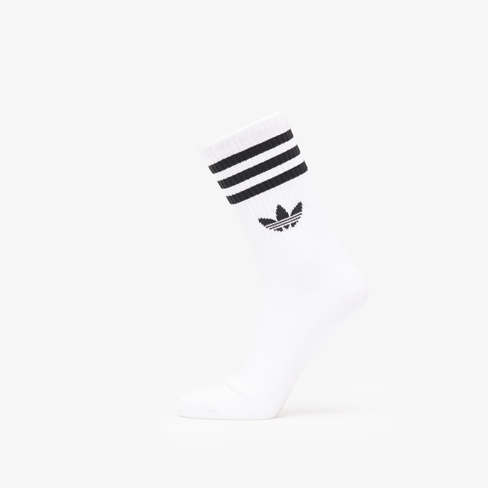 Ponožky adidas 3 Stripes Crew Socks 3-Pack White/ White/ White