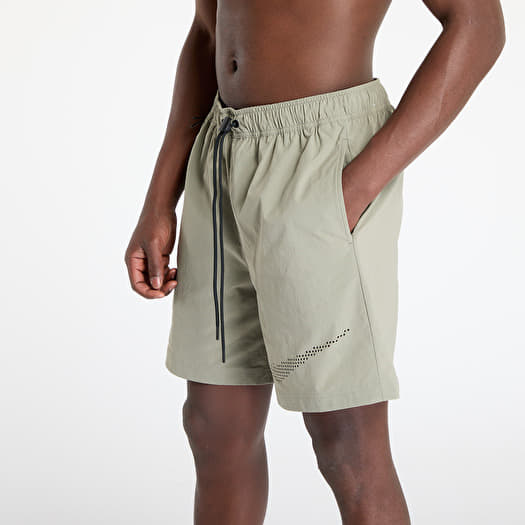 nike woven shorts taupe