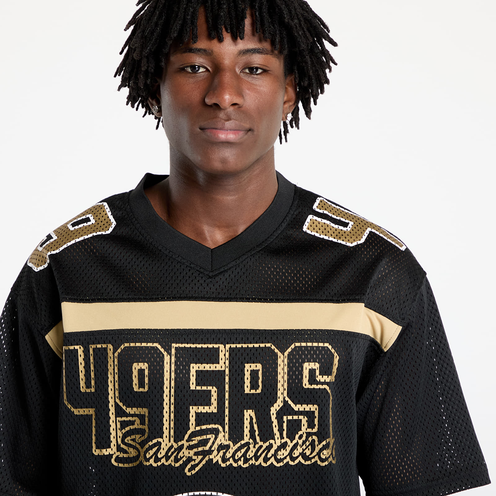 Trikood New Era NFL Saf49E Mesh Graphic Jersey UNISEX Black