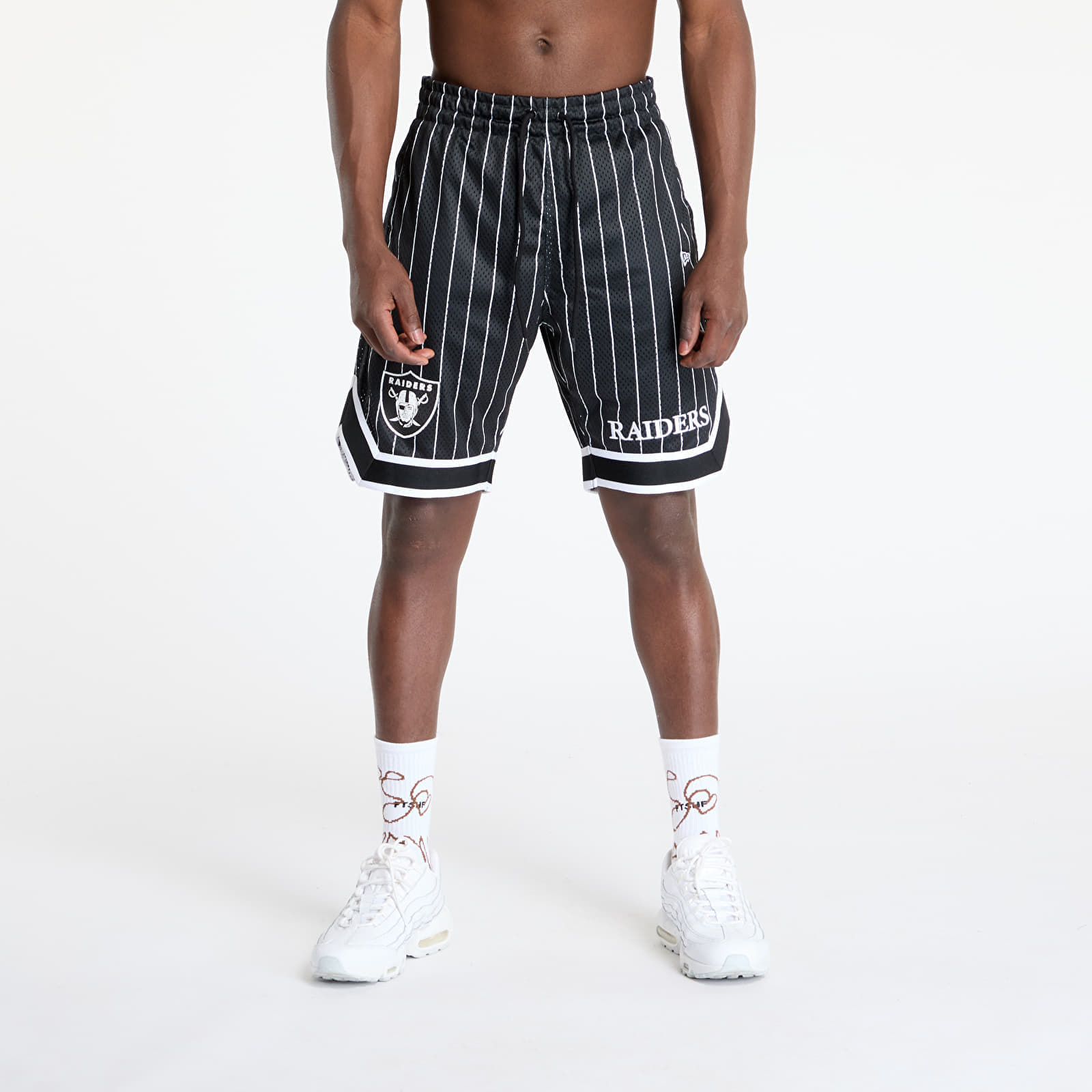 Shorts New Era Las Vegas Raiders NFL Pinstripe Short Black S
