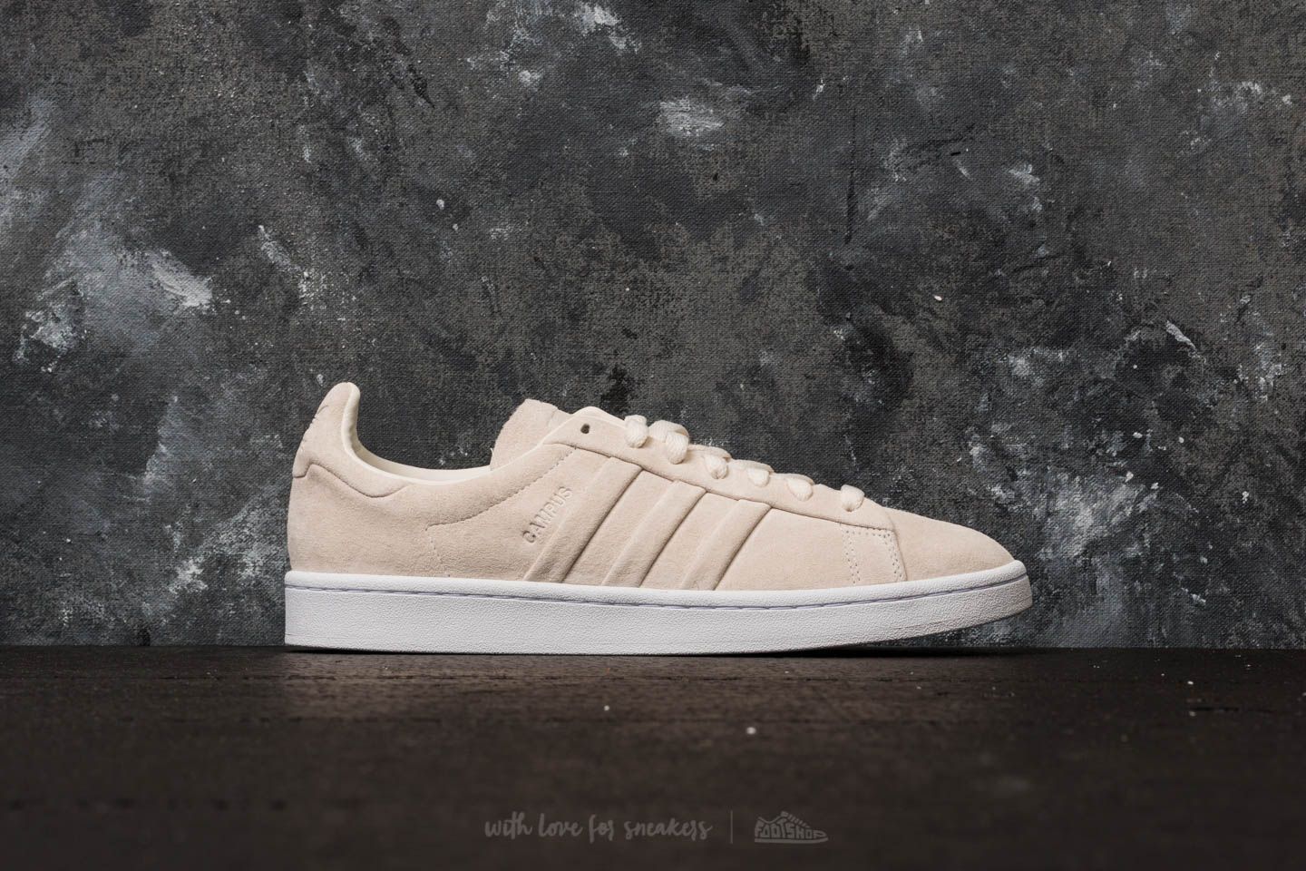Men s shoes adidas Campus Stitch And Turn Chalk White Chalk White Ftw White Footshop
