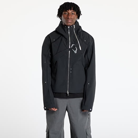 HELIOT EMIL Moire Technical Jacket Black