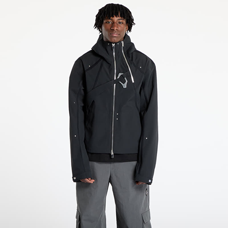 Jacke HELIOT EMIL Moire Technical Jacket Black