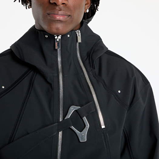 Jackets HELIOT EMIL Moire Technical Jacket Black