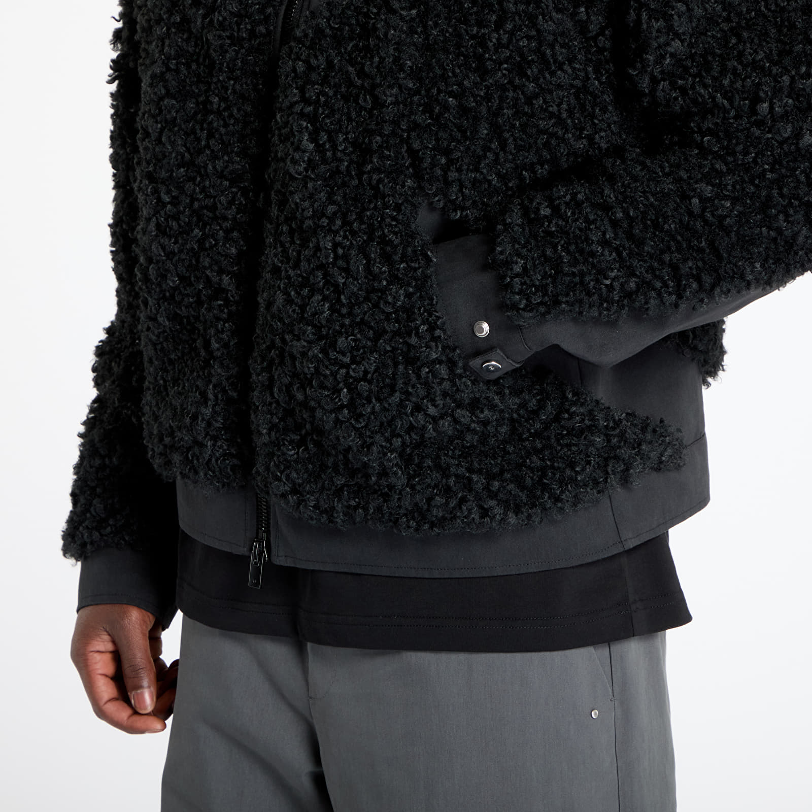 Mikinas ar kapuci un sporta krekli HELIOT EMIL Chiaroscuro Fleece Black