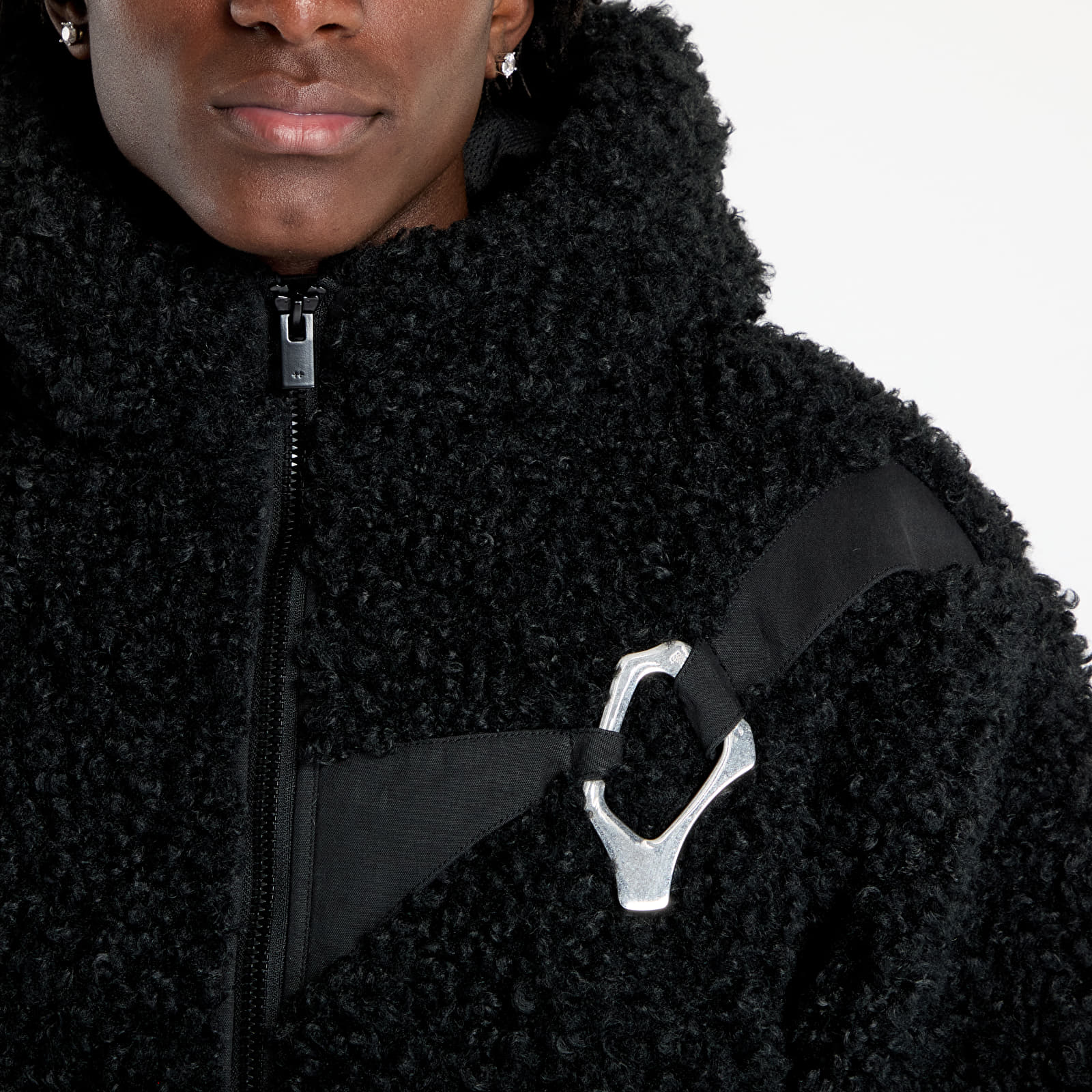 Mikinas ar kapuci un sporta krekli HELIOT EMIL Chiaroscuro Fleece Black