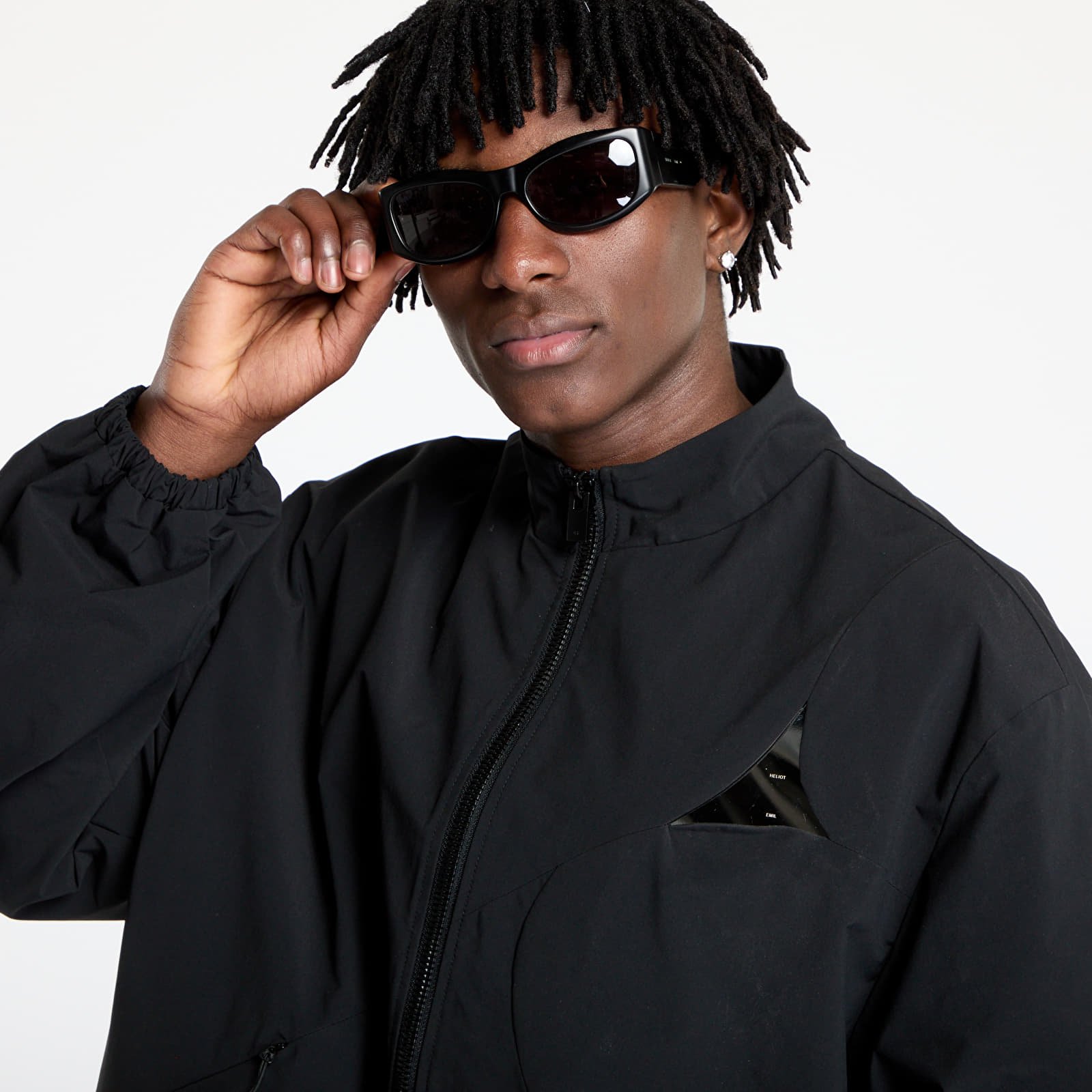 Kurtki wiatrówki HELIOT EMIL Surtsey Windbreaker Black