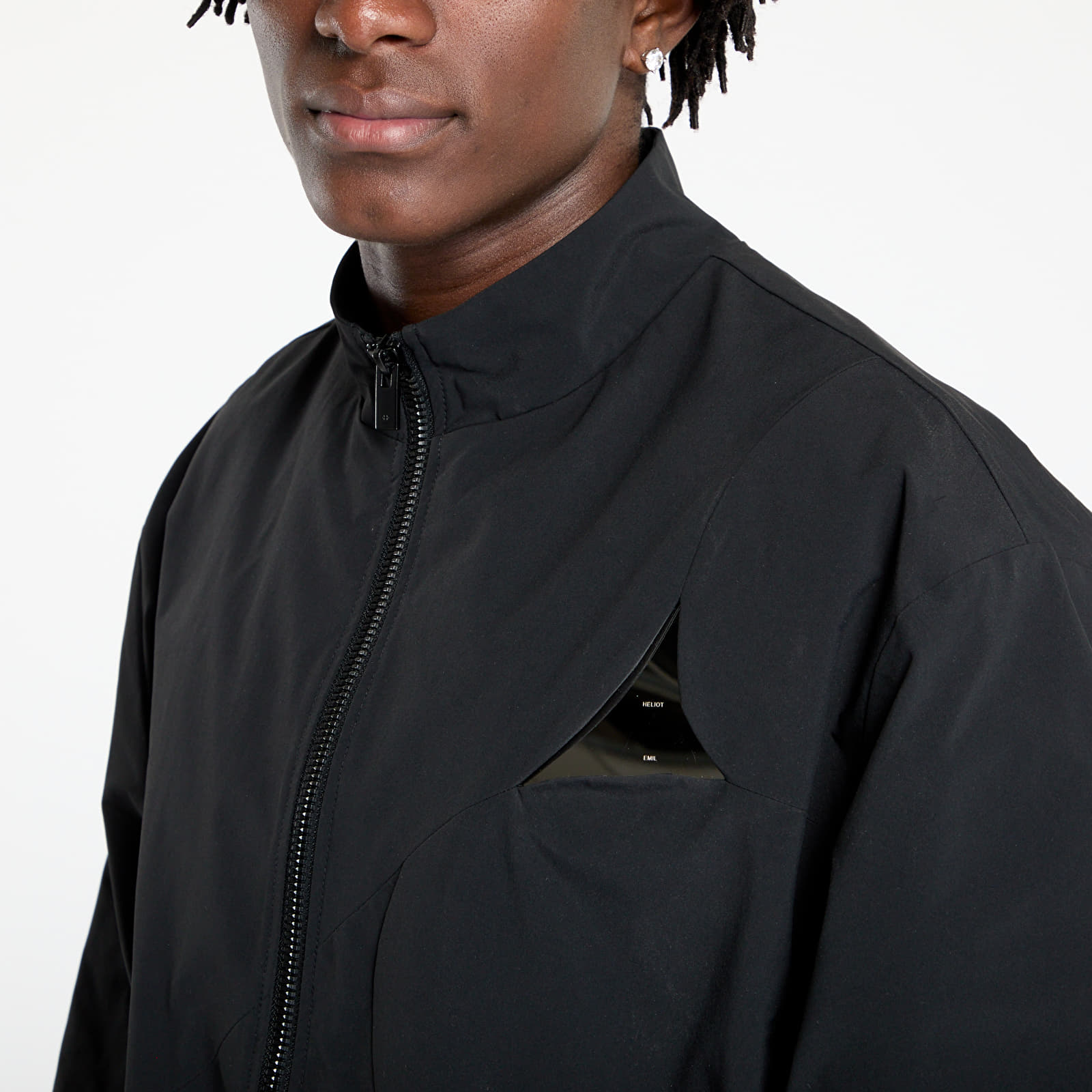 Kurtki wiatrówki HELIOT EMIL Surtsey Windbreaker Black