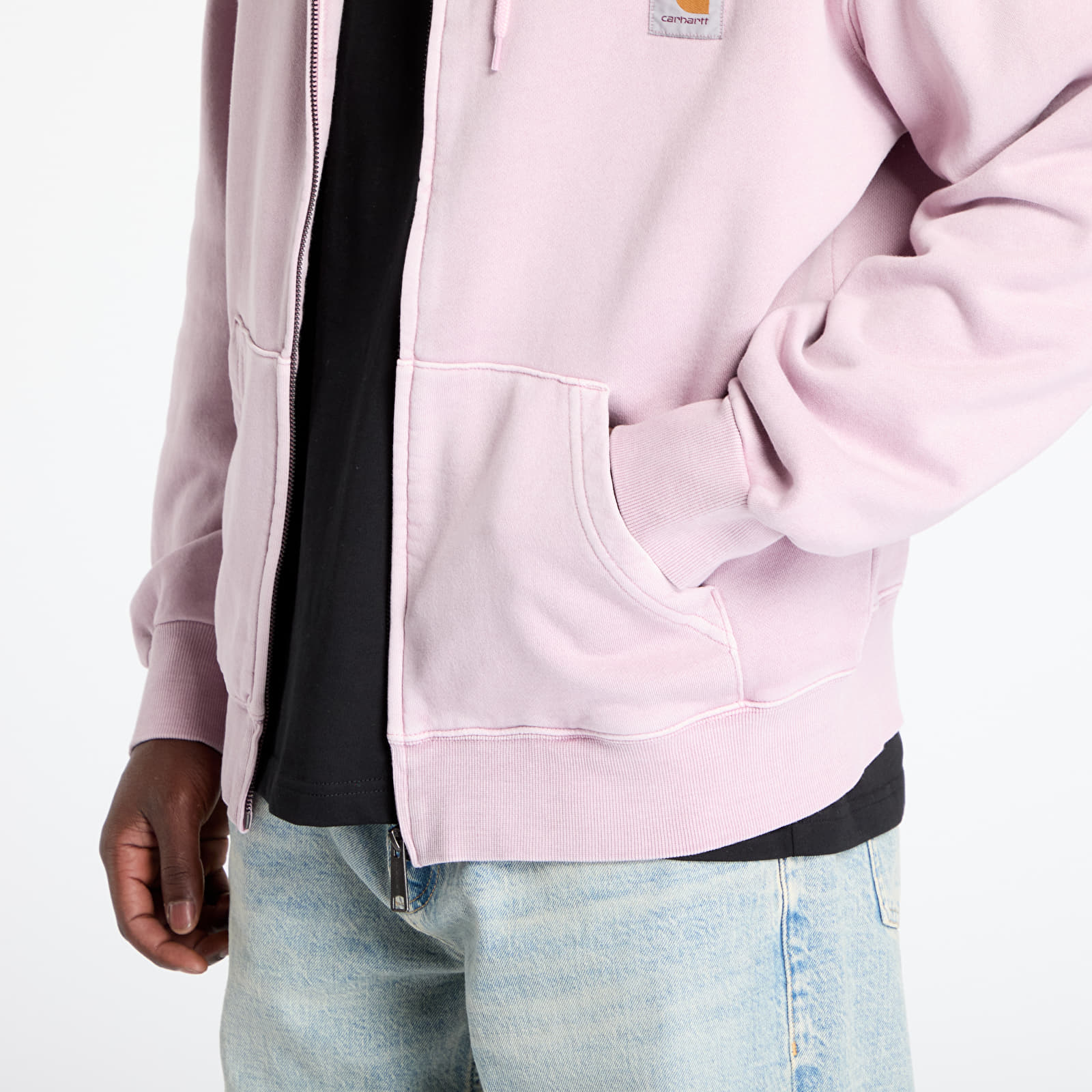 Hoodies and sweatshirts  Carhartt WIP Hooded Nelson Jacket UNISEX Hortensia Garment Dyed
