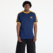 adidas Adicolor Classics 3-Stripes T-Shirt Night Indigo/ Crew Orange