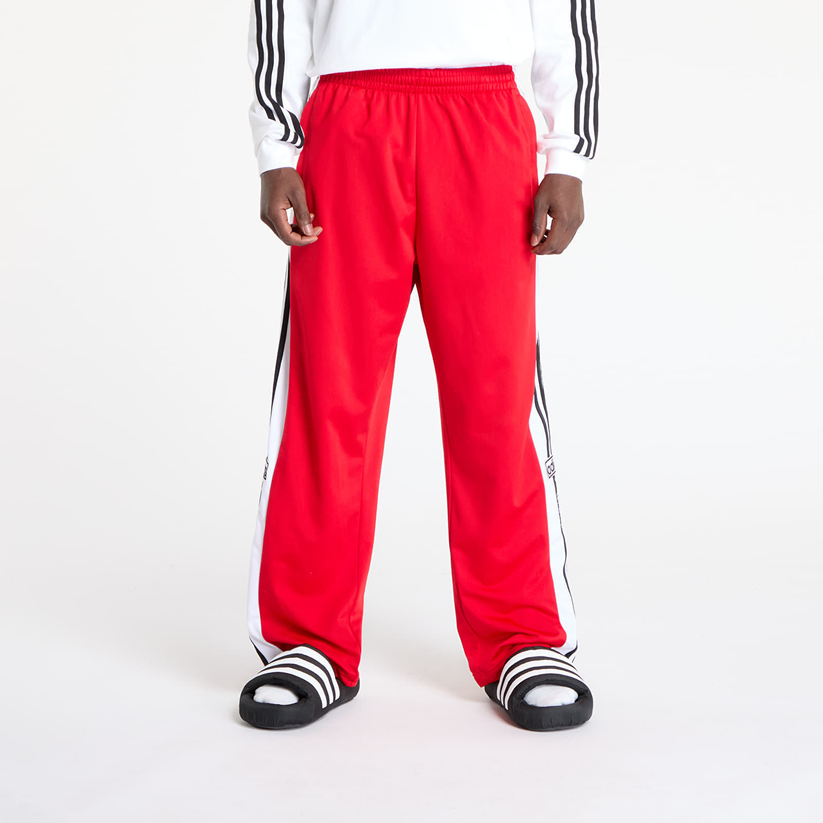 Панталони adidas Originals Adibreak Tracksuit Bottoms Better Scarlet/ Black L