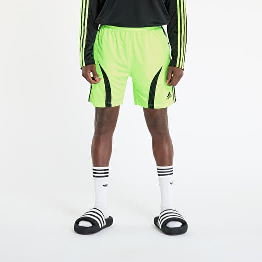 Sort adidas Teamgeist Short Neon Green/ Black