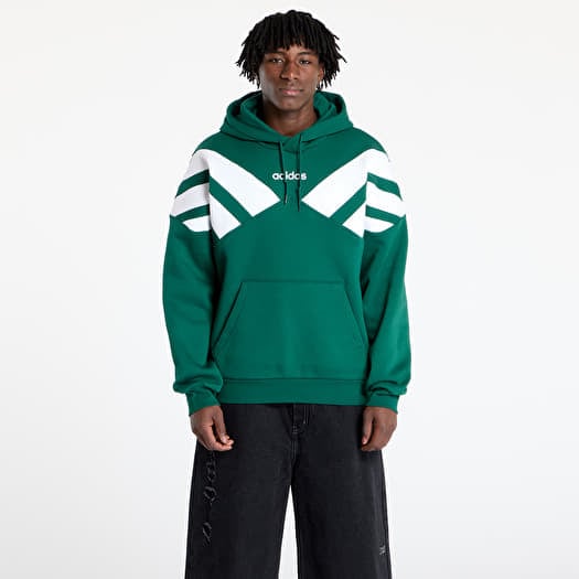 adidas Archive Cut Line Sweatshirt Collegiate Green/ White/ Semi Lucid Fuchsia