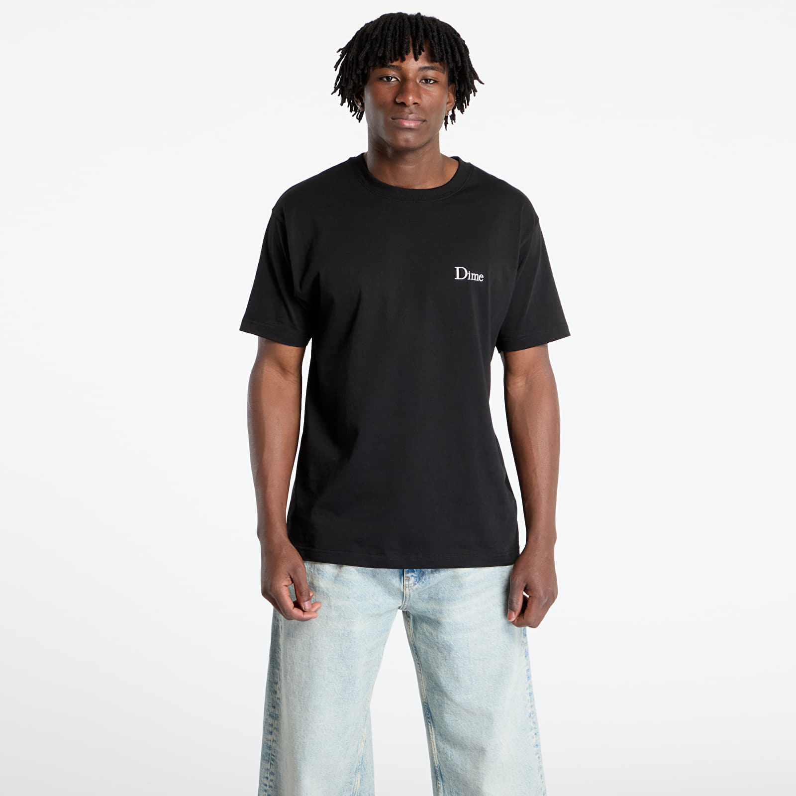 T-shirts DIME Classic Small Logo T-Shirt UNISEX Black