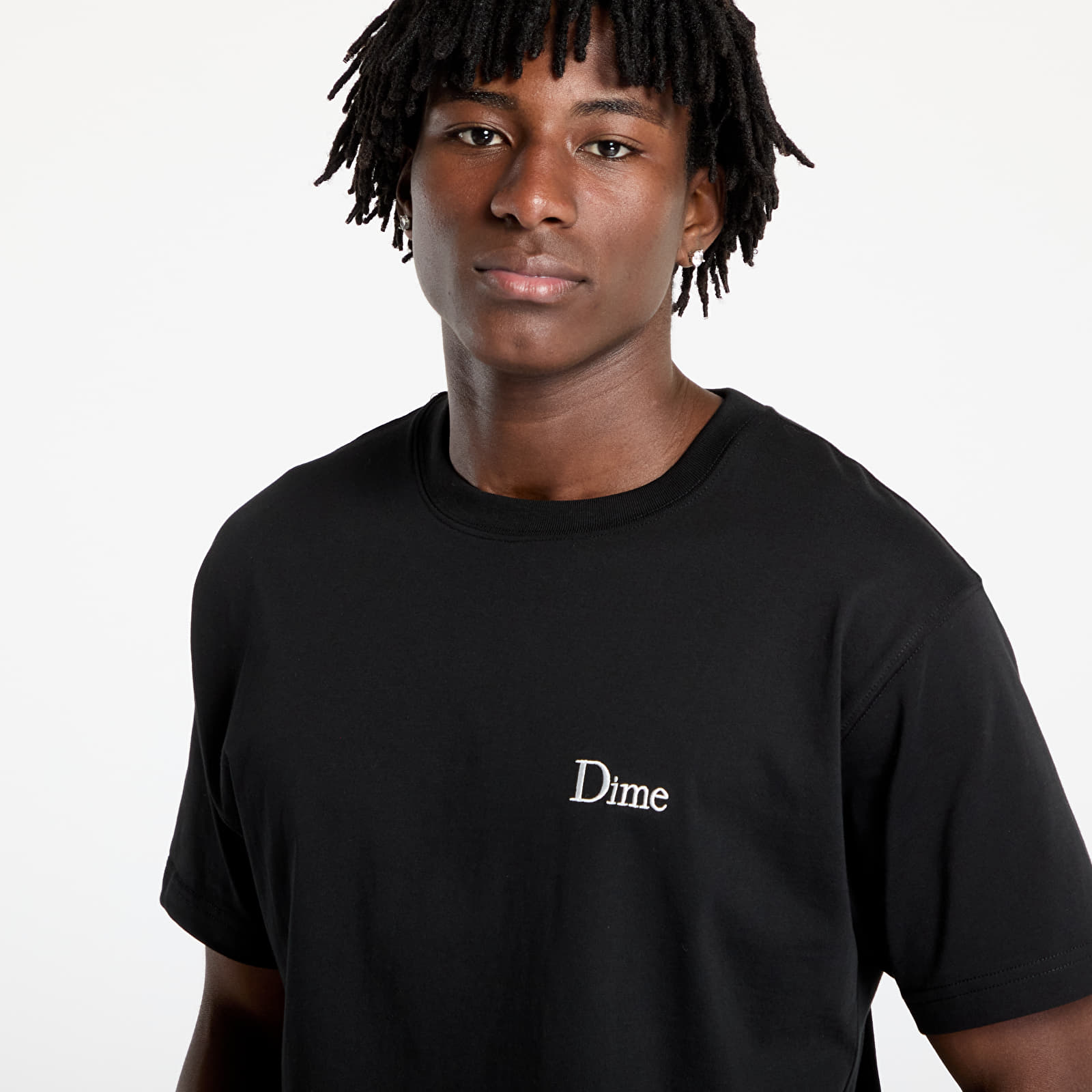 T-shirts DIME Classic Small Logo T-Shirt UNISEX Black