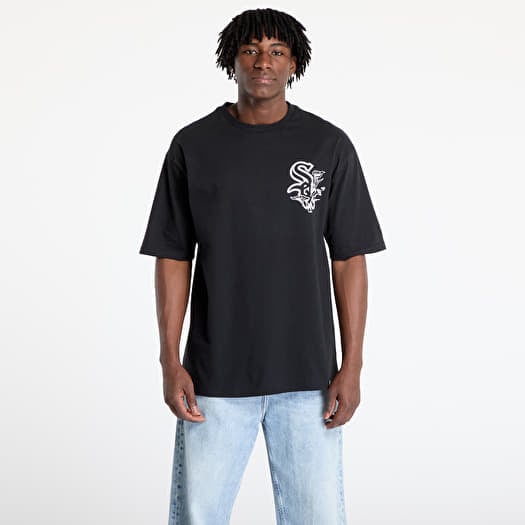 T-shirt New Era Chicago White Sox Floral Graphic Oversized Tee UNISEX Black
