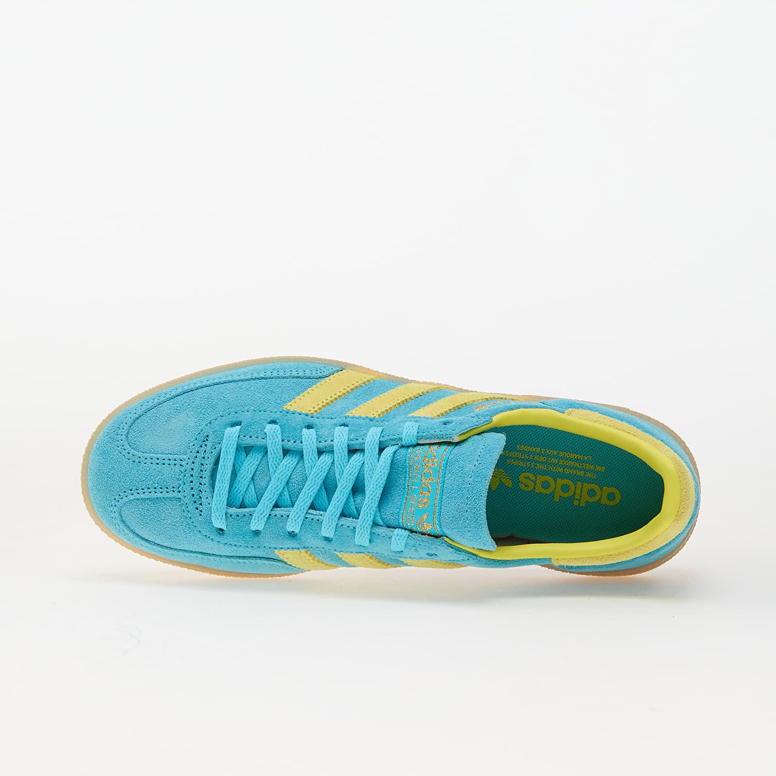 Ženski čevlji adidas Handball Spezial W Bluglo/ Bright Yellow/ Gold Metallic