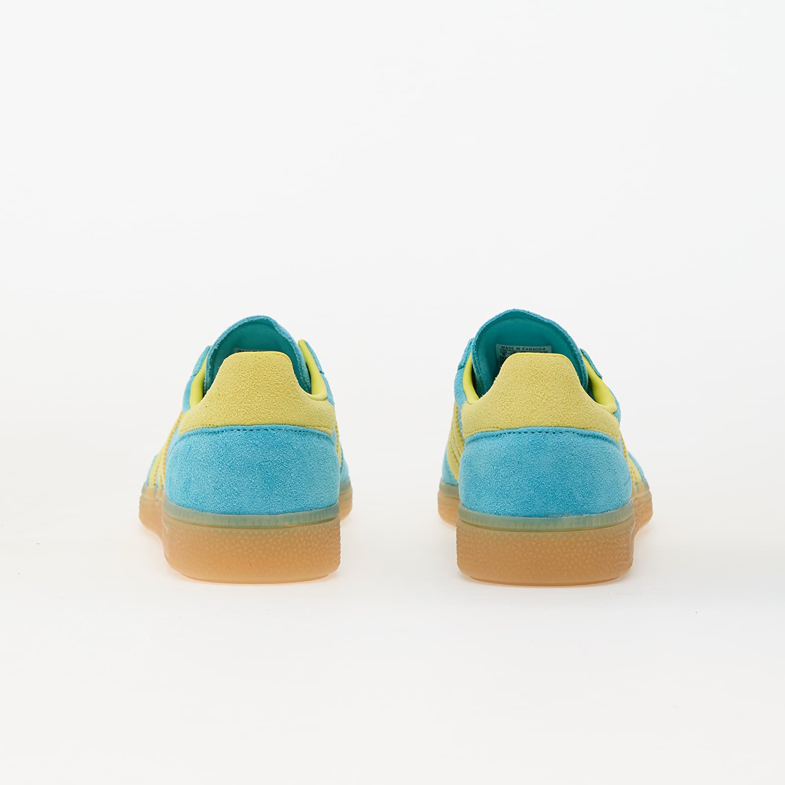 Ženski čevlji adidas Handball Spezial W Bluglo/ Bright Yellow/ Gold Metallic