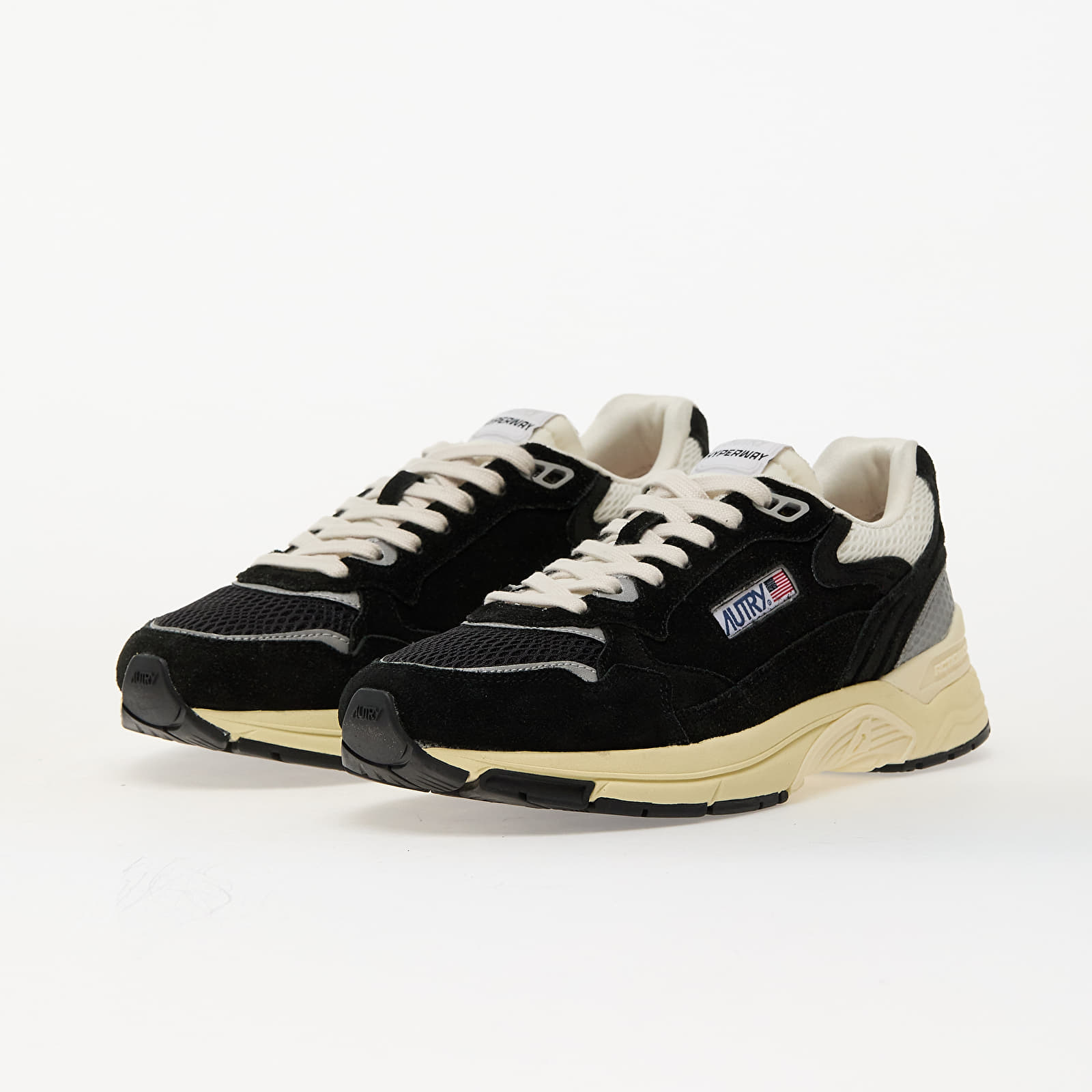 Men's shoes Autry Hyperway Low Man Black/ Silver