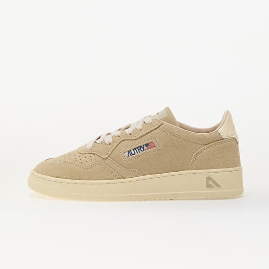 Autry Medalist Low Wom Papyrus/ White
