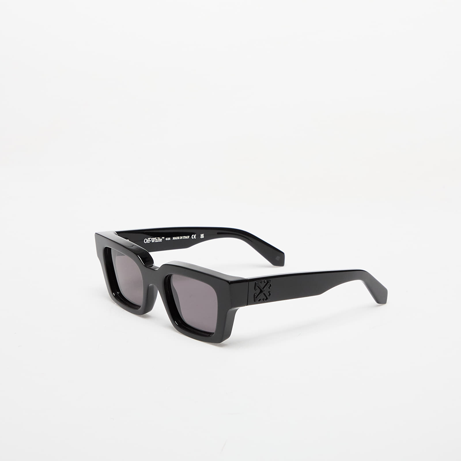 Napszemüvegek Off-White Virgil Sunglasses Black/ Logo Black/ Dark Grey
