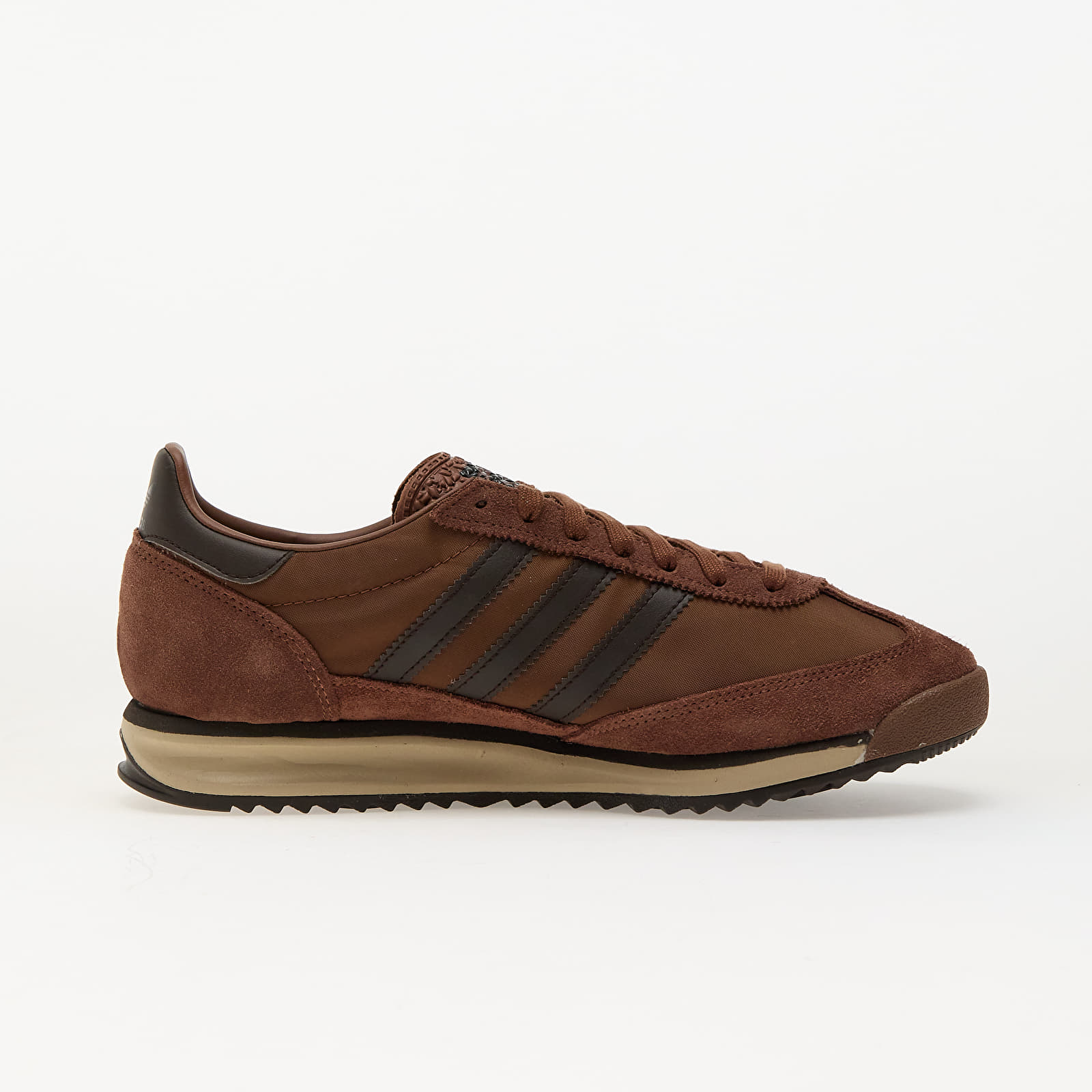 Men's shoes adidas SL 72 RS Preloved Brown/ Powder Plum/ Gum 3