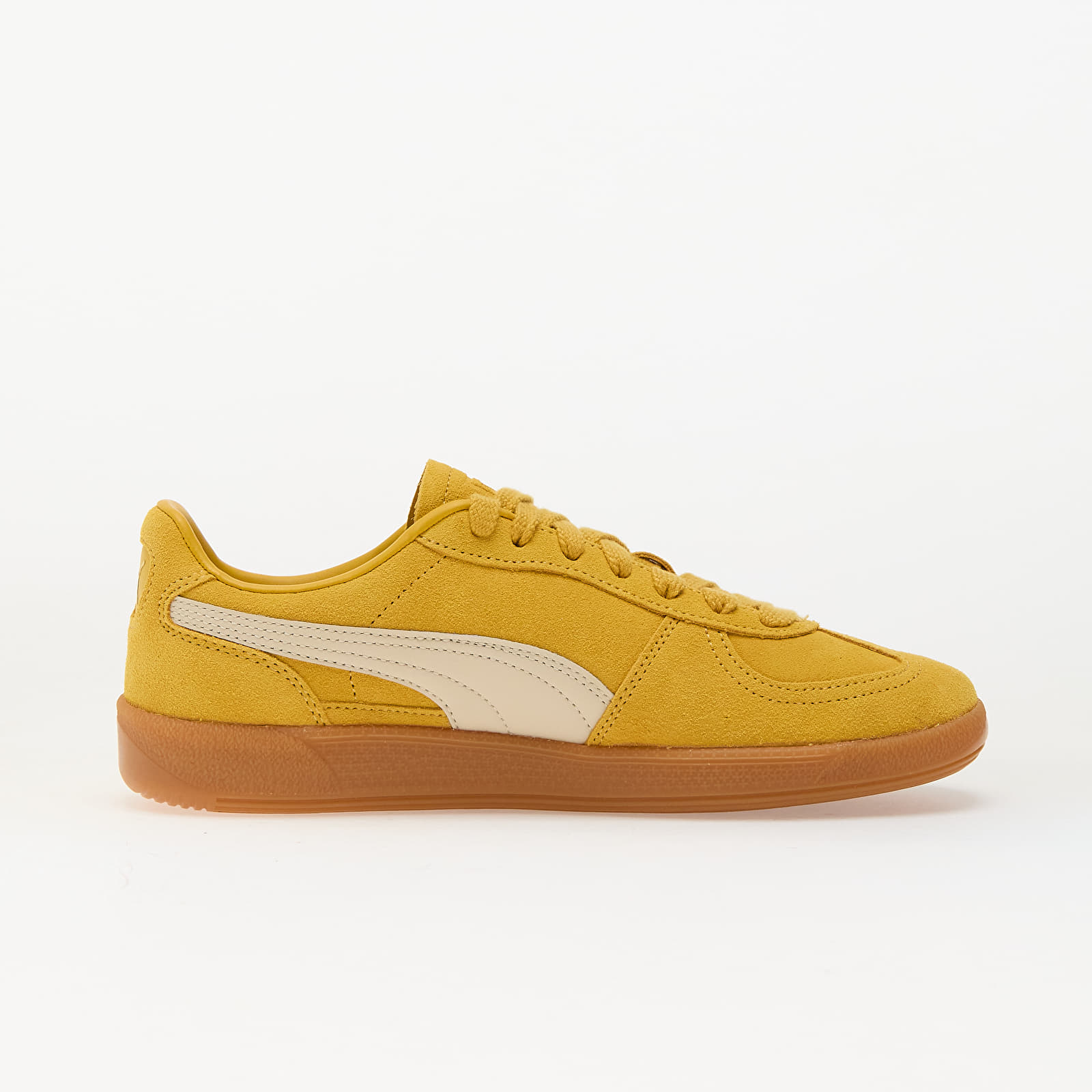 Herren Sneaker und Schuhe Puma Palermo Yellow Sizzle-Alpine Snow