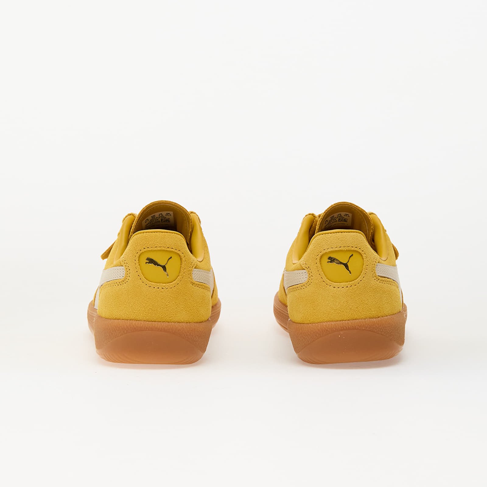 Herren Sneaker und Schuhe Puma Palermo Yellow Sizzle-Alpine Snow