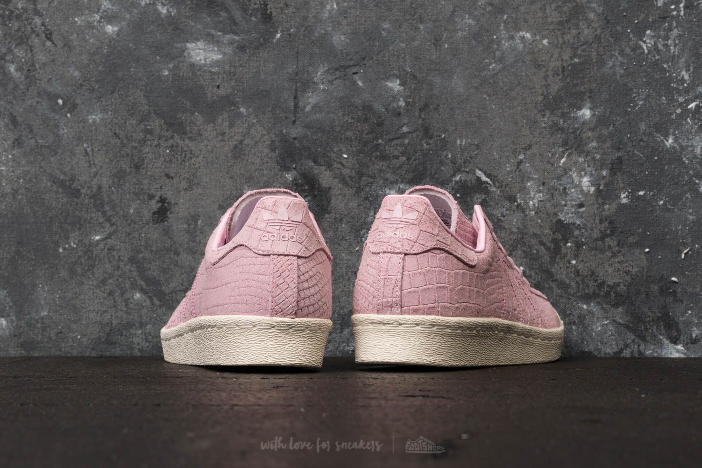 Ženski čevlji adidas Superstar 80s W Wonder Pink/ Wonder Pink/ Off White