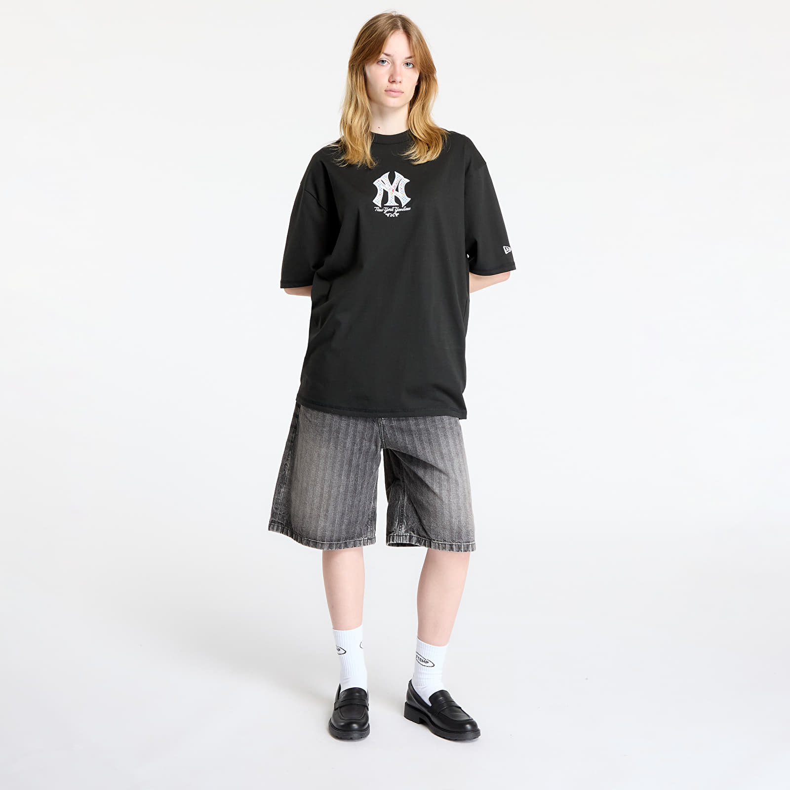 Тениски New Era  New York Yankees MLB Infill Oversized Tee UNISEX Black