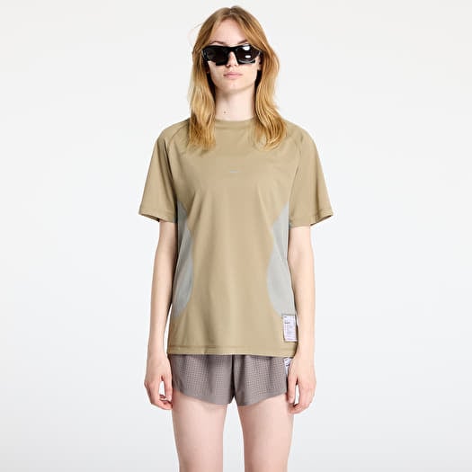 Póló Satisfy AuraLite Tech T-Shirt UNISEX Army Green