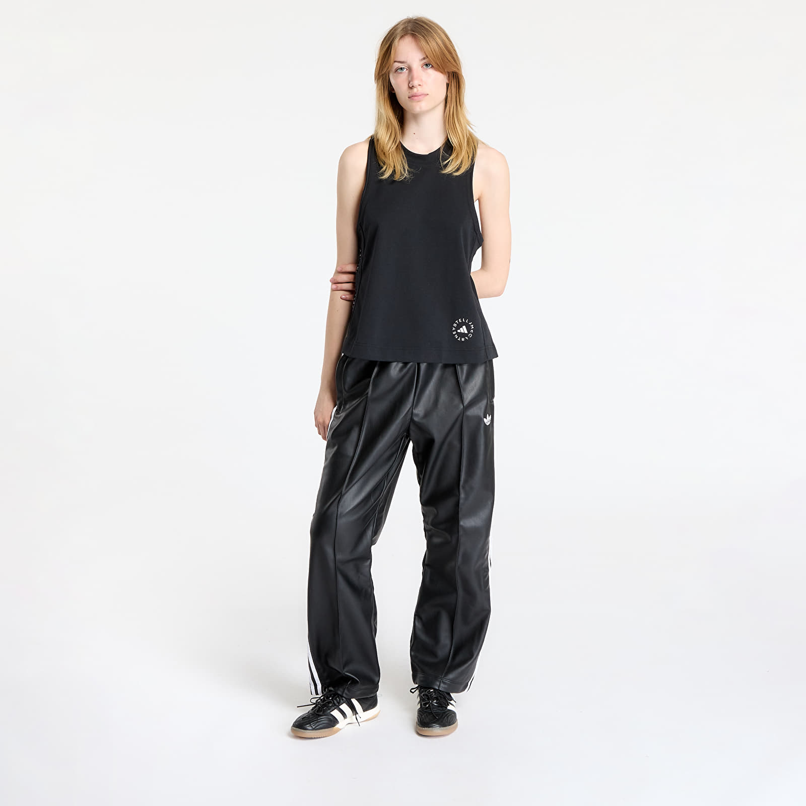 Vestes adidas x Stella McCartney Logo Tank Top Black